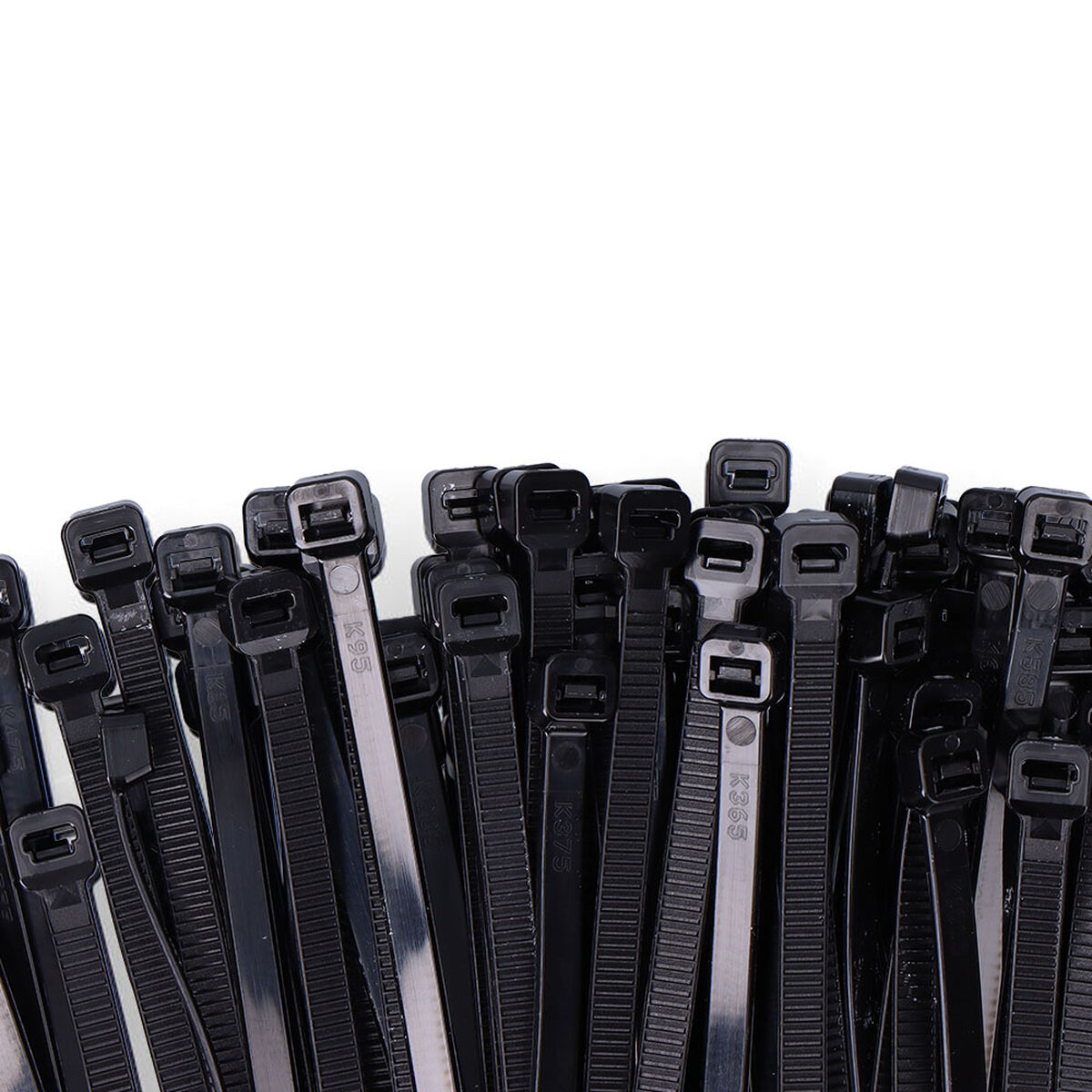 Fascette in Nylon EDM 48425 Nero 250 x 4,8 mm (100 Unità) 4 S7916026_2