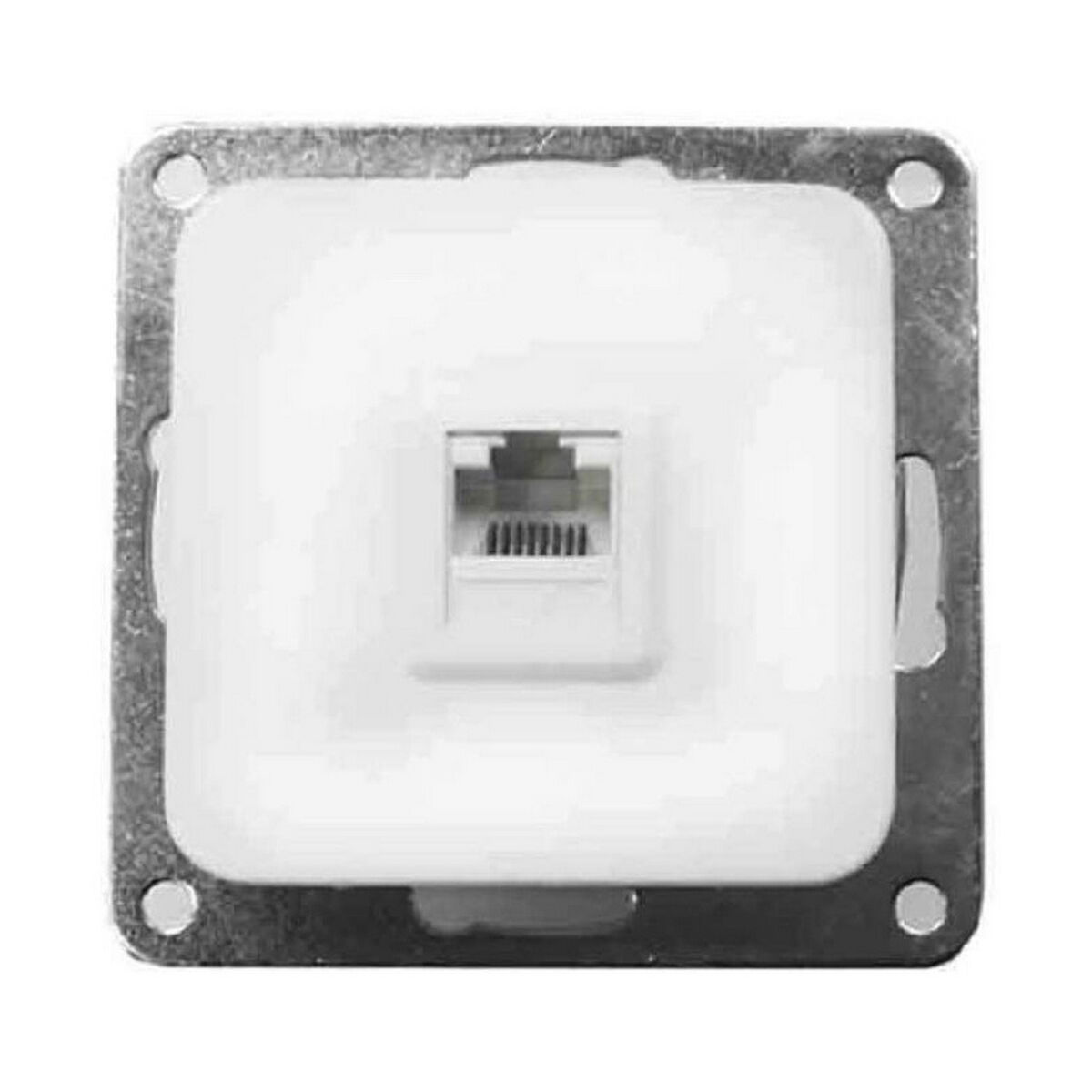 Connettore RJ45 EDM 65308 term Bianco Termoplastico Incassato 7 x 7 x 4 cm 2 S7916290_0