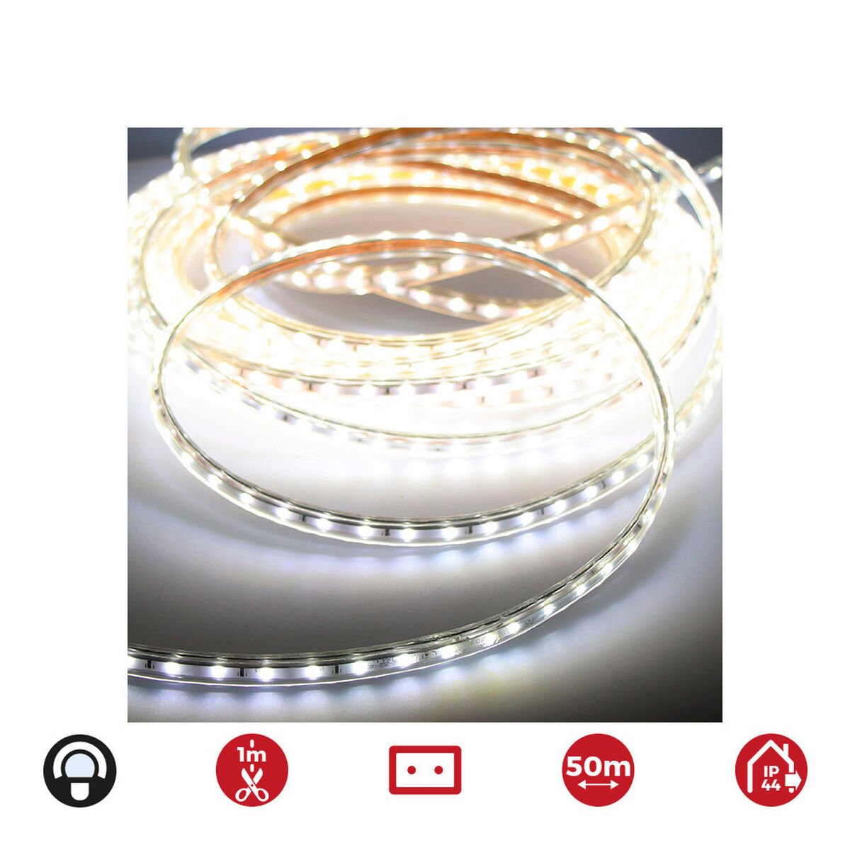 Strisce LED EDM 72700 4,2 W x 1 m 50 m Luce fredda 6400 K 350 lm 5 S7924040_3