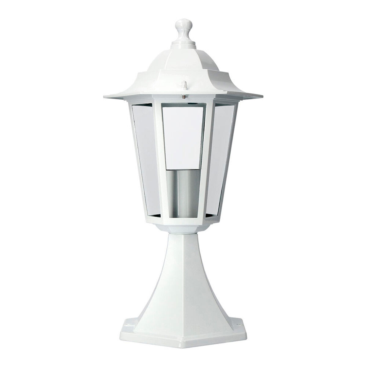 Lanterna EDM 73404 Zurich Bianco 60 W E27 16 x 40 cm Alluminio 3 S7916446_1
