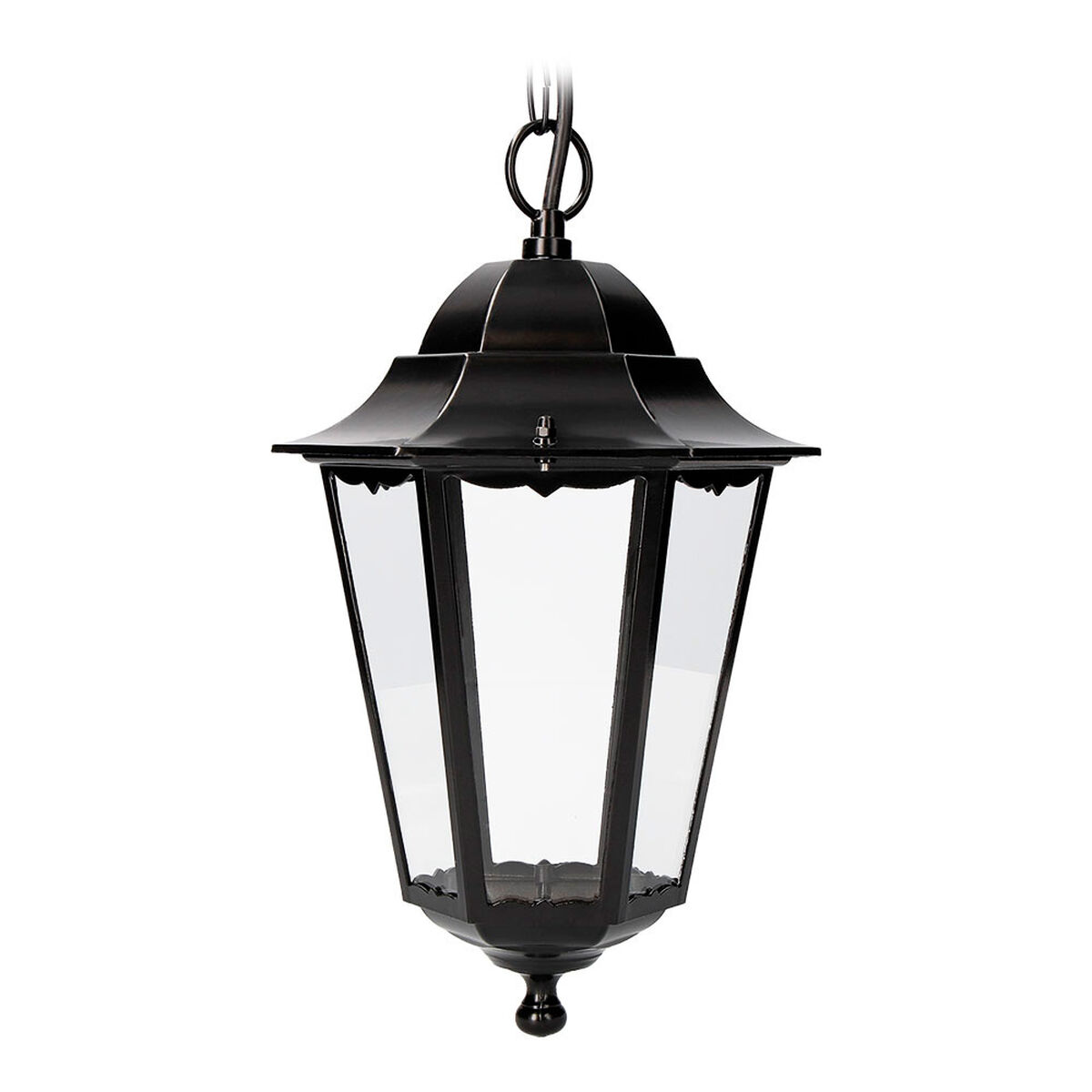 Lanterna EDM 73431 Marsella Nero 100 W E27 22 x 96,5 cm Alluminio 3 S7916453_1