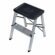 Sgabello Pieghevole EDM 75050 Alluminio 38 x 14 x 60 cm 1 S7904807_0