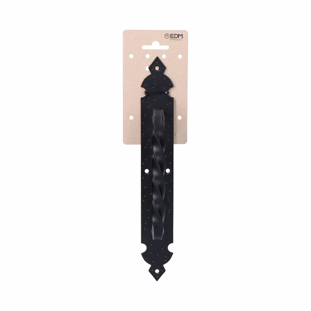 Maniglia della porta EDM 85256 Nero Ferro Forjare 275 mm 2 S7913329_0