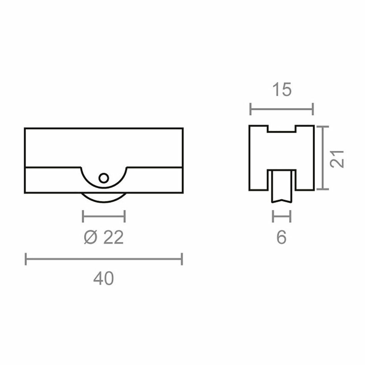 Battistrada EDM 85469 Climalit 177 rd17 Acciaio 40 x 21 mm (2 Unità) 4 S7920577_2