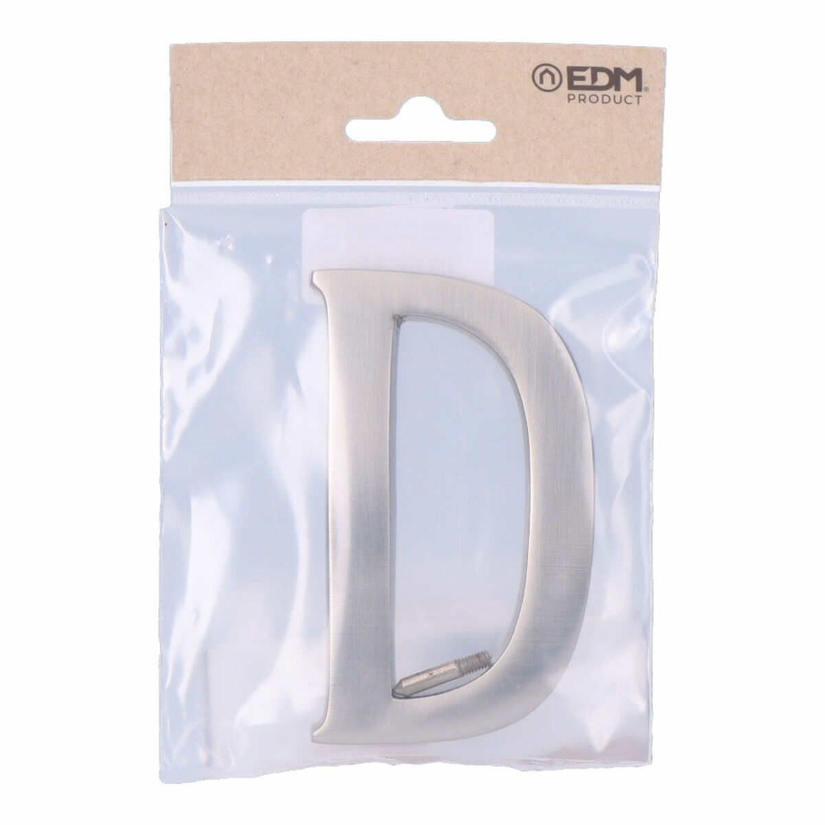 Lettera EDM 85628 D Argento nichel 10 cm 3 S7917664_1
