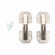 Cerniera EDM 85653 BC10 Acciaio Sovrapporre 1 S7920622_0