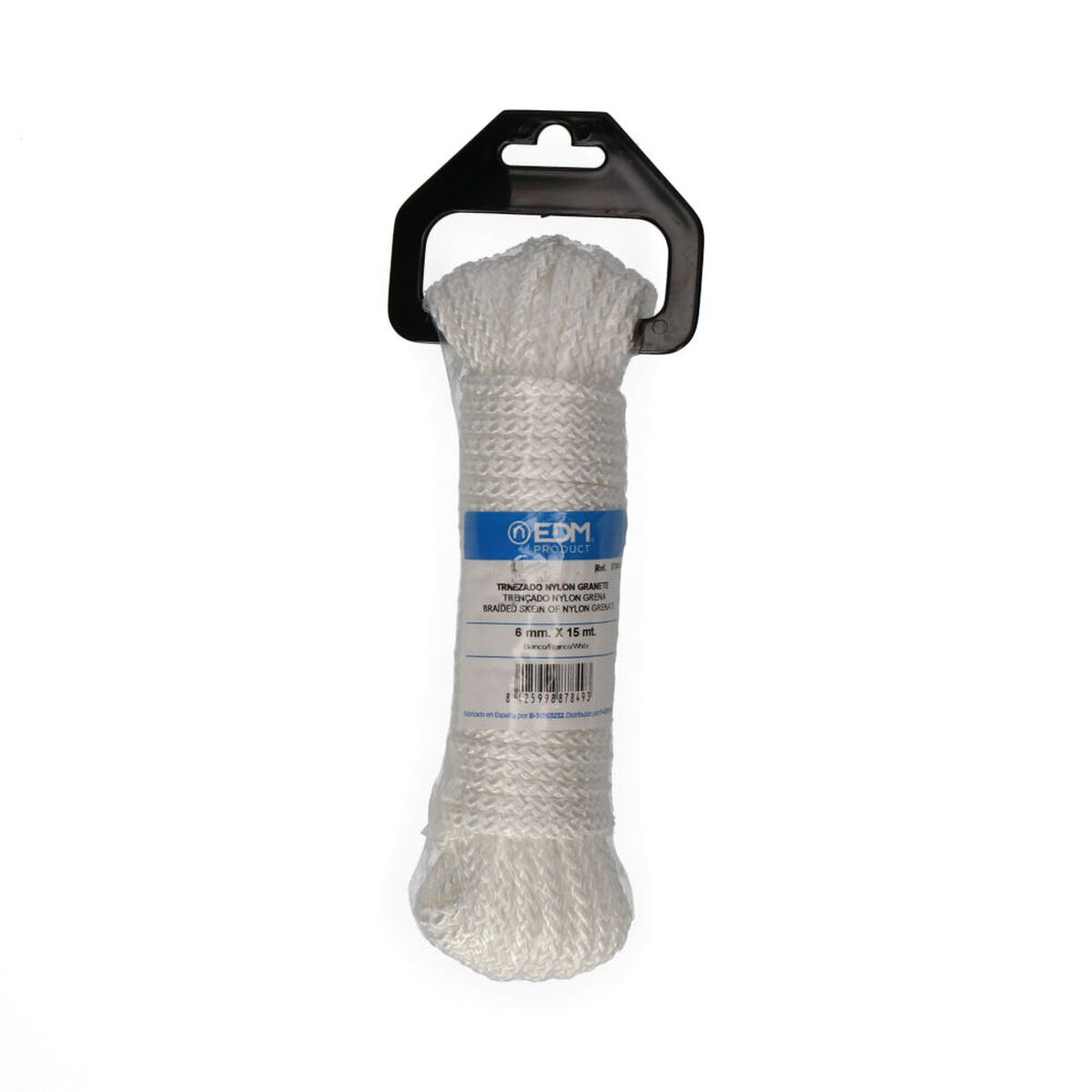 Corda intrecciata EDM 87849 Bianco Nylon 15 m 4 S7904326_2