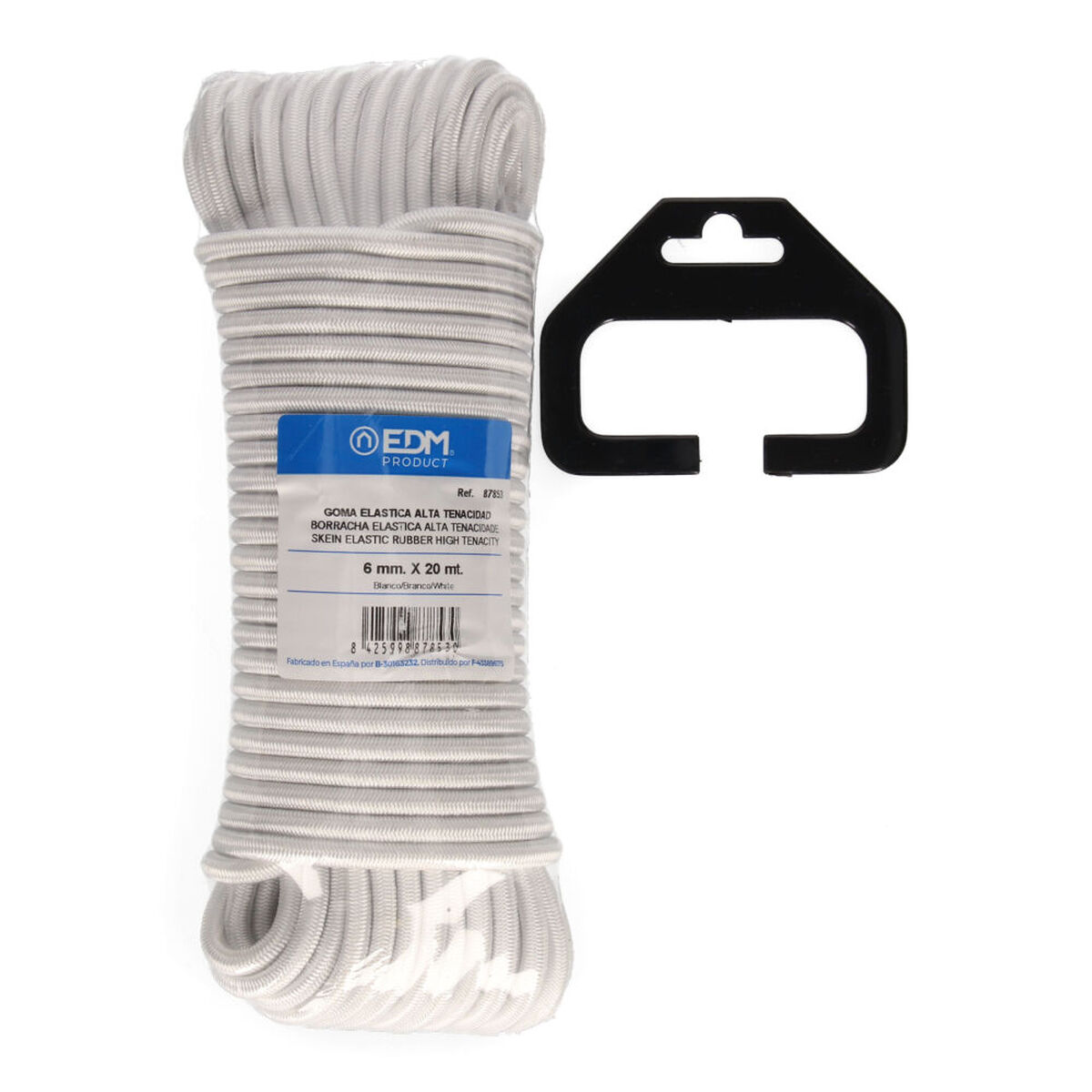 Corda intrecciata EDM 87853 Bianco 20 m 3 S7909742_1