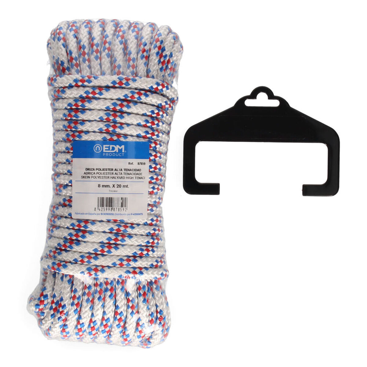Corda intrecciata EDM 87859 Poliestere 20 m 3 S7909503_1