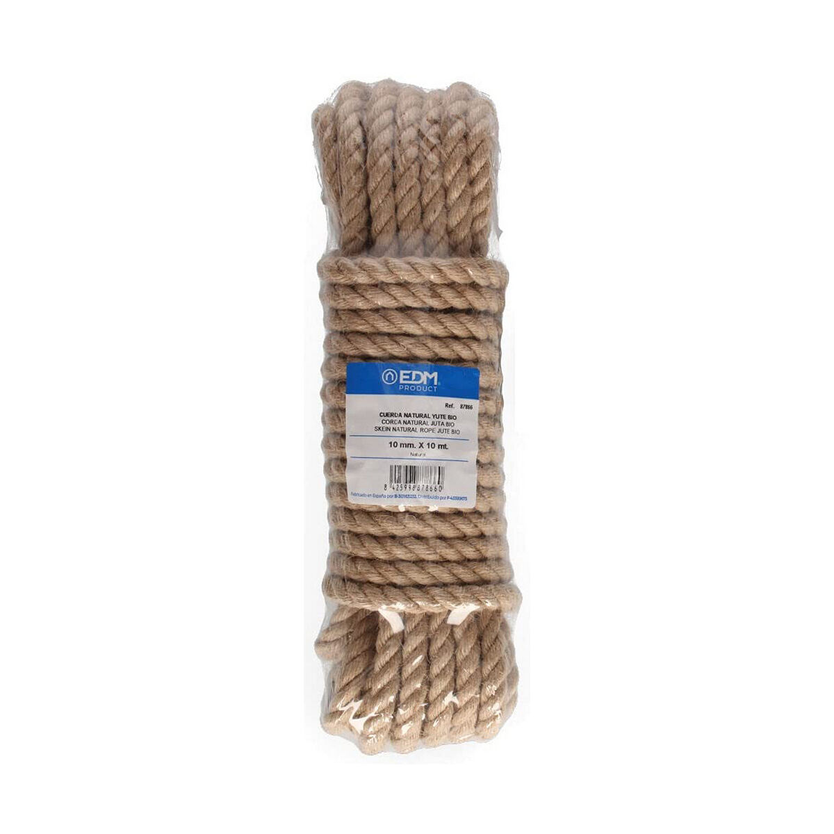 Corda intrecciata EDM 87866 Naturale Juta 10 m 2 S7909510_0