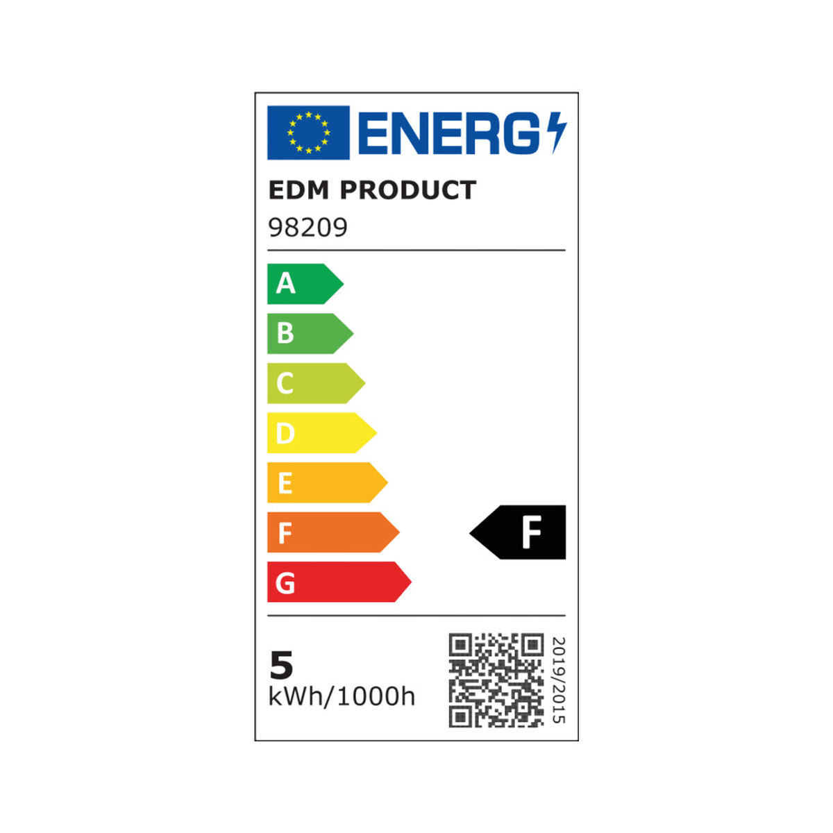 Confezione da 3 lampadine LED EDM 98209 F 5 W 45 W 38 W GU10 450 lm Ø 5 x 5,5 cm (6400 K) 6 S7917420_4
