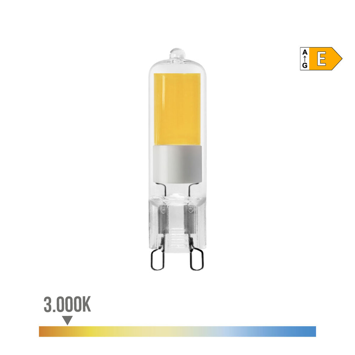 Lampadina LED EDM 98210 E 5 W 45 W G9 550 lm Ø 1,43 x 6,45 cm (3000 K) 4 S7914074_2