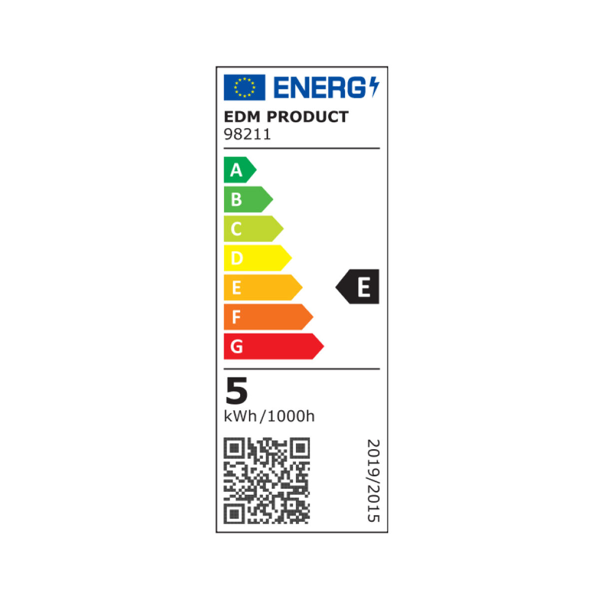 Lampadina LED EDM 98211 E 5 W 46 W G9 575 Lm Ø 1,43 x 6,45 cm (4000 K) 5 S7914075_3