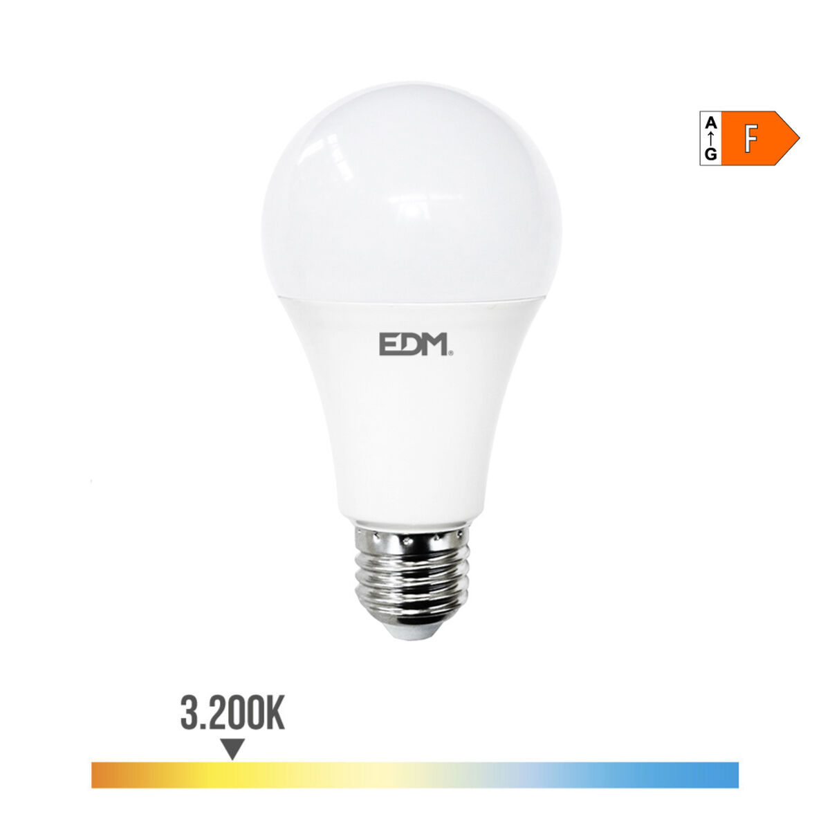 Lampadina LED EDM 98720 F 24 W 200 W E27 2700 lm Ø 7 x 13,6 cm (3200 K) 4 S7906700_2