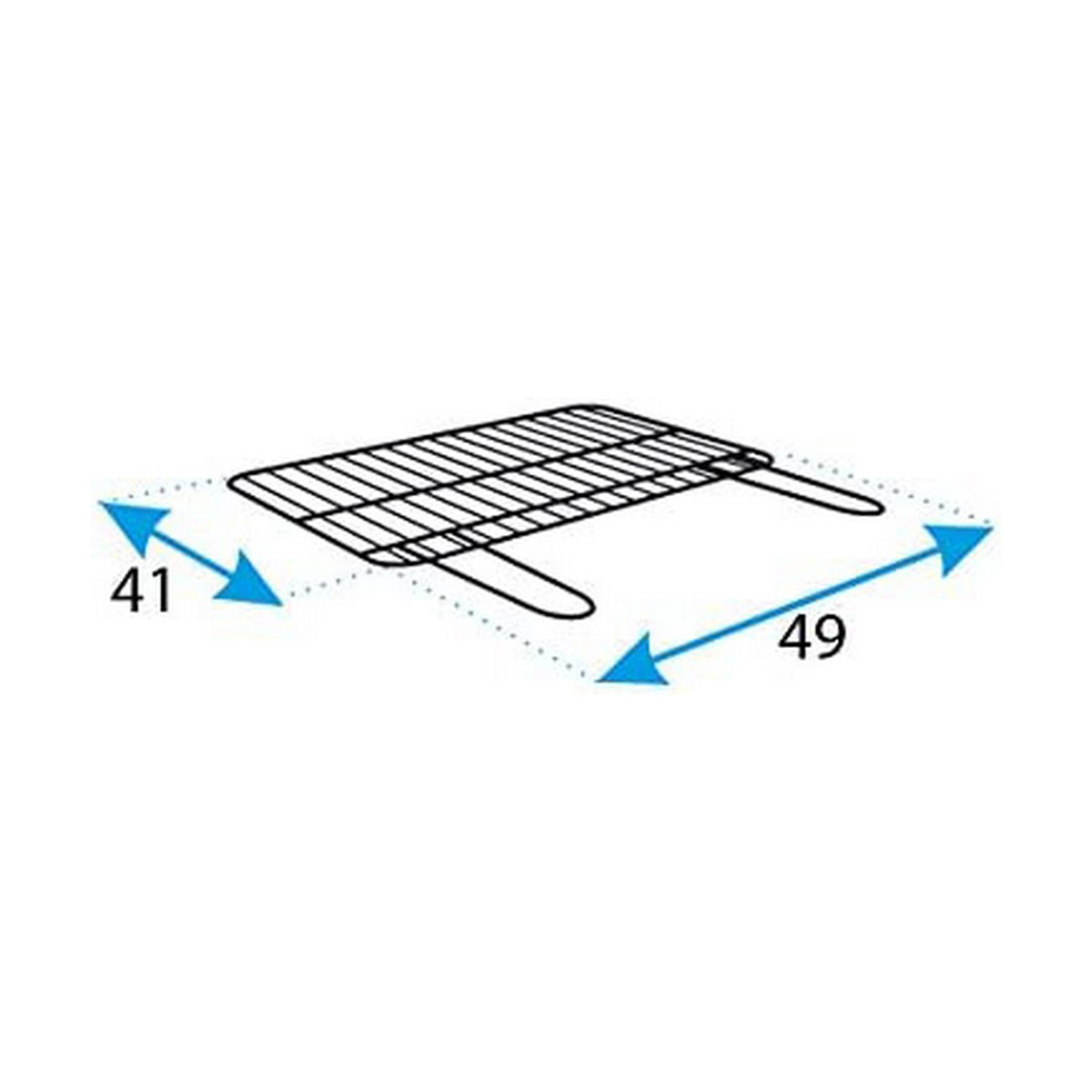Barbecue a Carbone con Gambe Imex el Zorro Nero Metallo 50 x 40 x 75 cm 3 S7911497_1