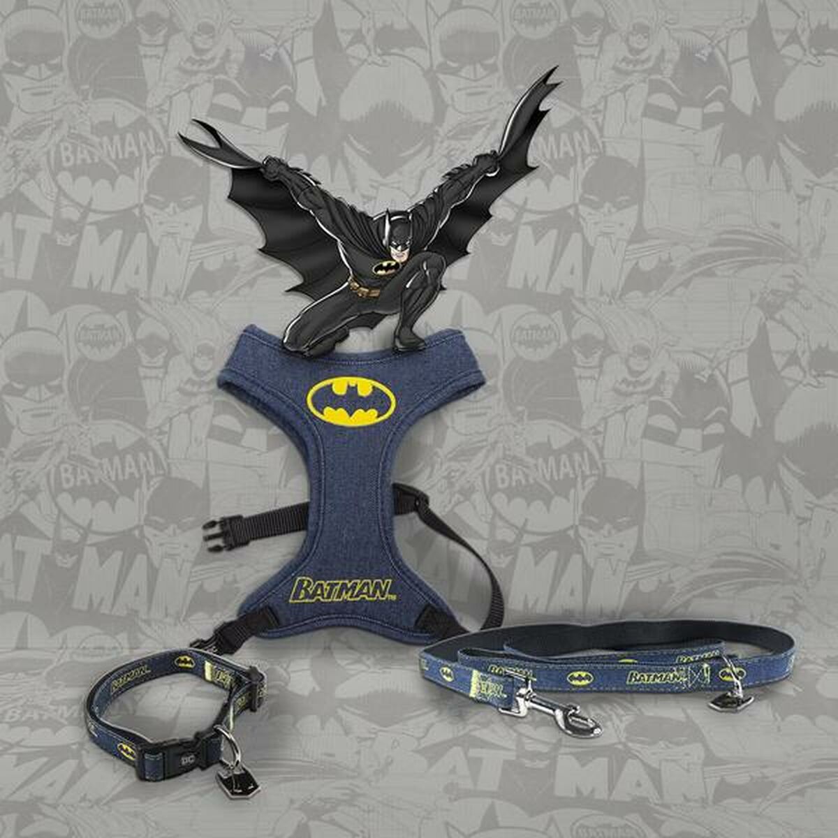 Imbracatura per Cani Batman XXS/XS Azzurro 13 S0725821_11