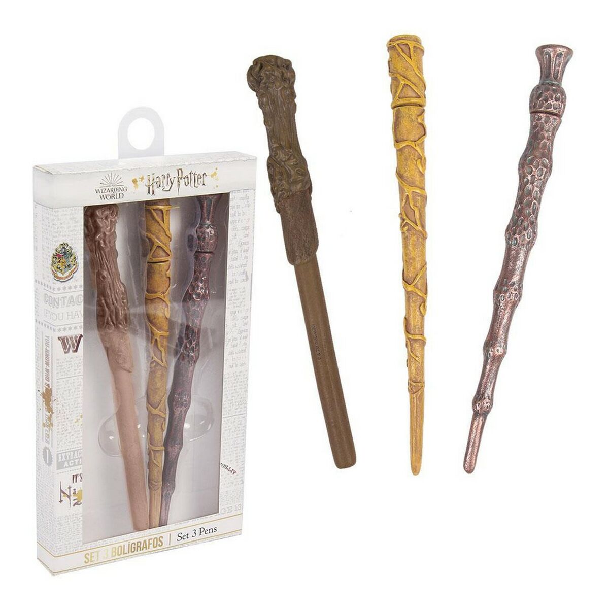 Set di Penne Harry Potter Marrone (3 pcs) 2 S0724854_0