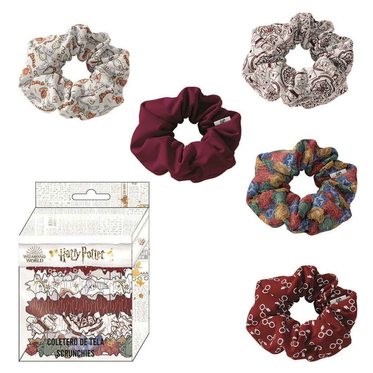 Elastici per Capelli Harry Potter Multicolore 2 S0728831_0