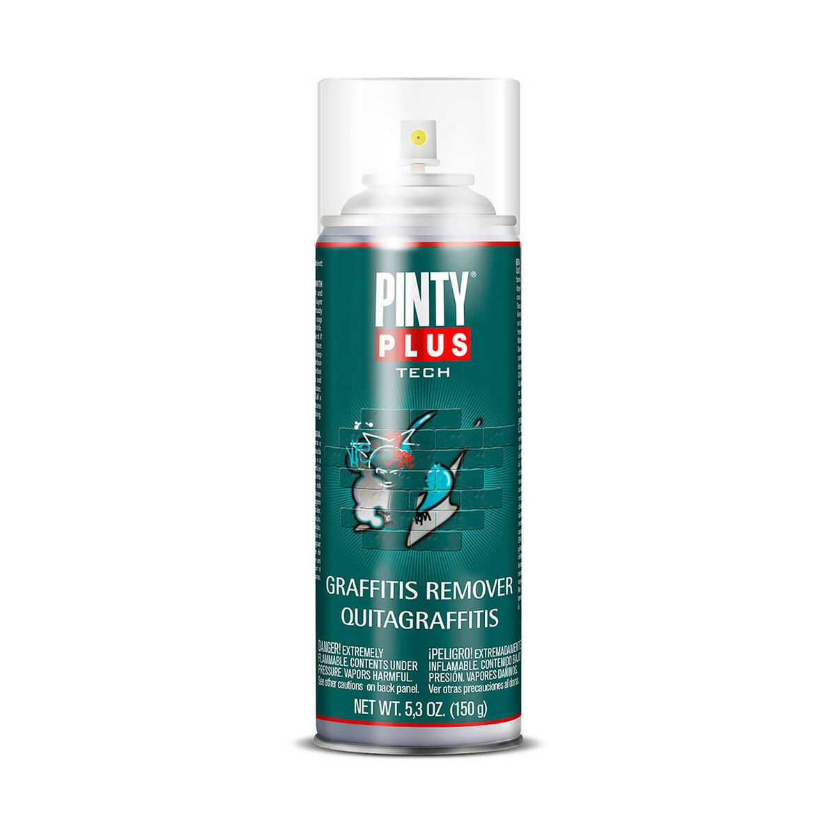 Solvente Pintyplus Tech Graffiti Spray 150 ml 2 S7903357_0