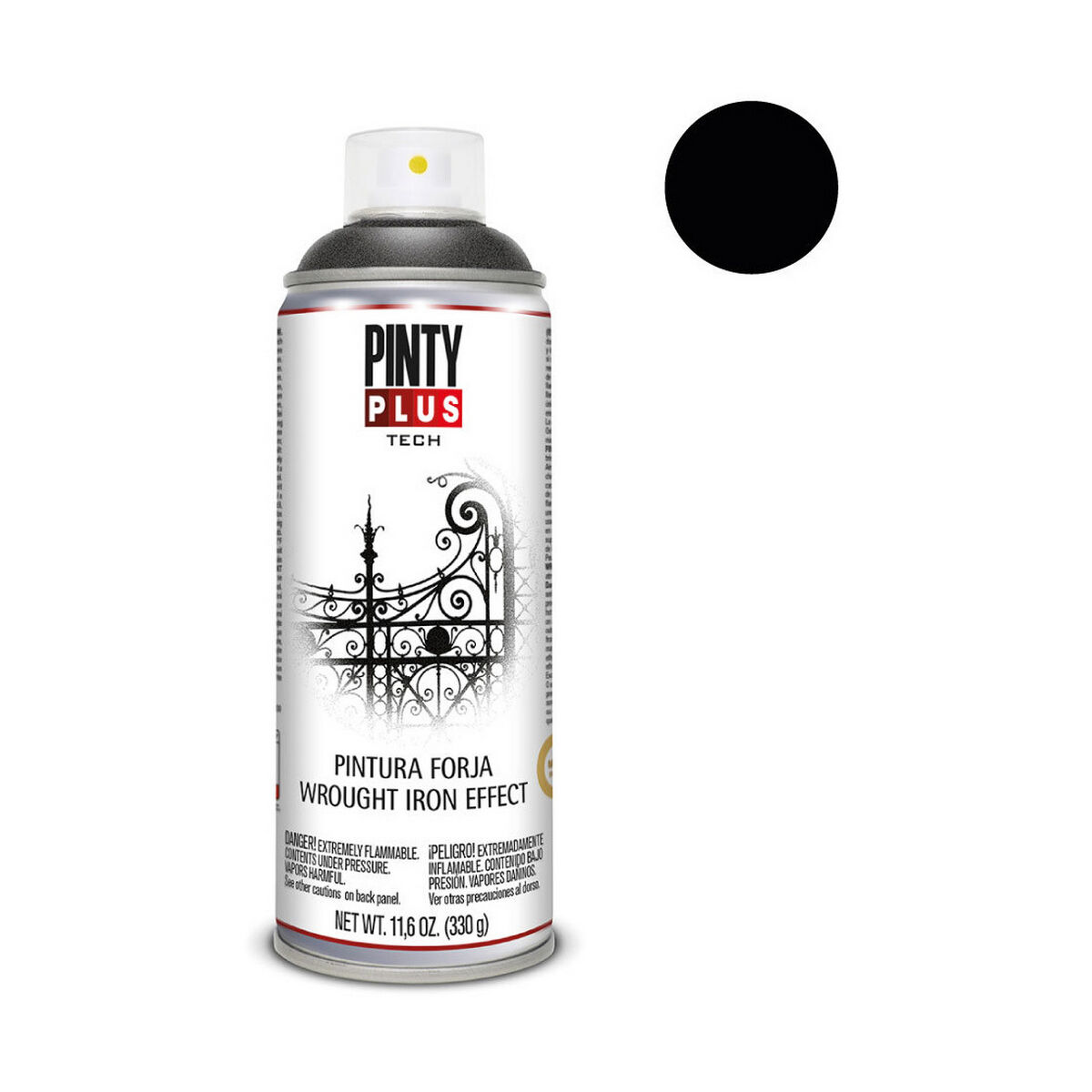 Vernice spray Pintyplus Tech FJ104 Forjare 400 ml Nero 3 S7910558_1