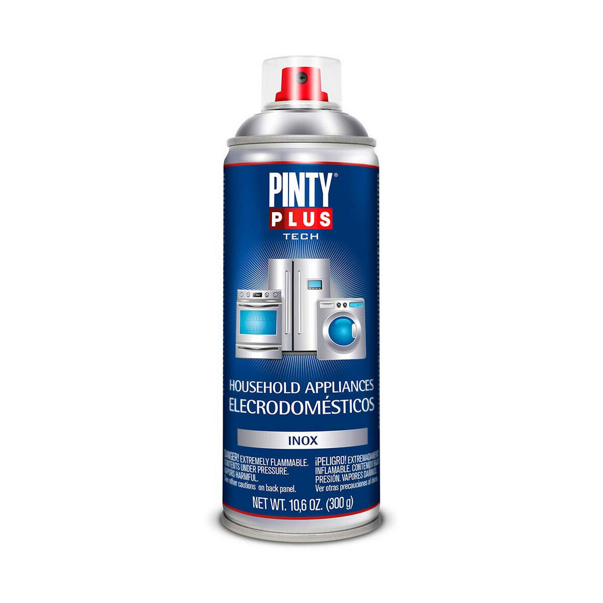 Vernice spray Pintyplus Tech E150 400 ml elettrodomestici Argentato 2 S7910580_0