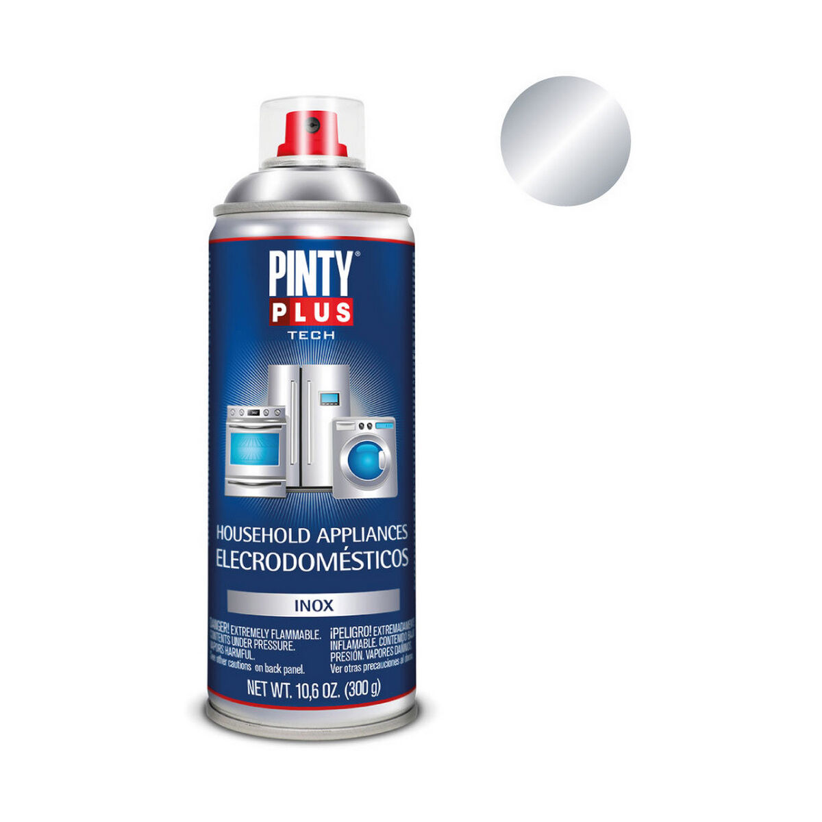 Vernice spray Pintyplus Tech E150 400 ml elettrodomestici Argentato 3 S7910580_1