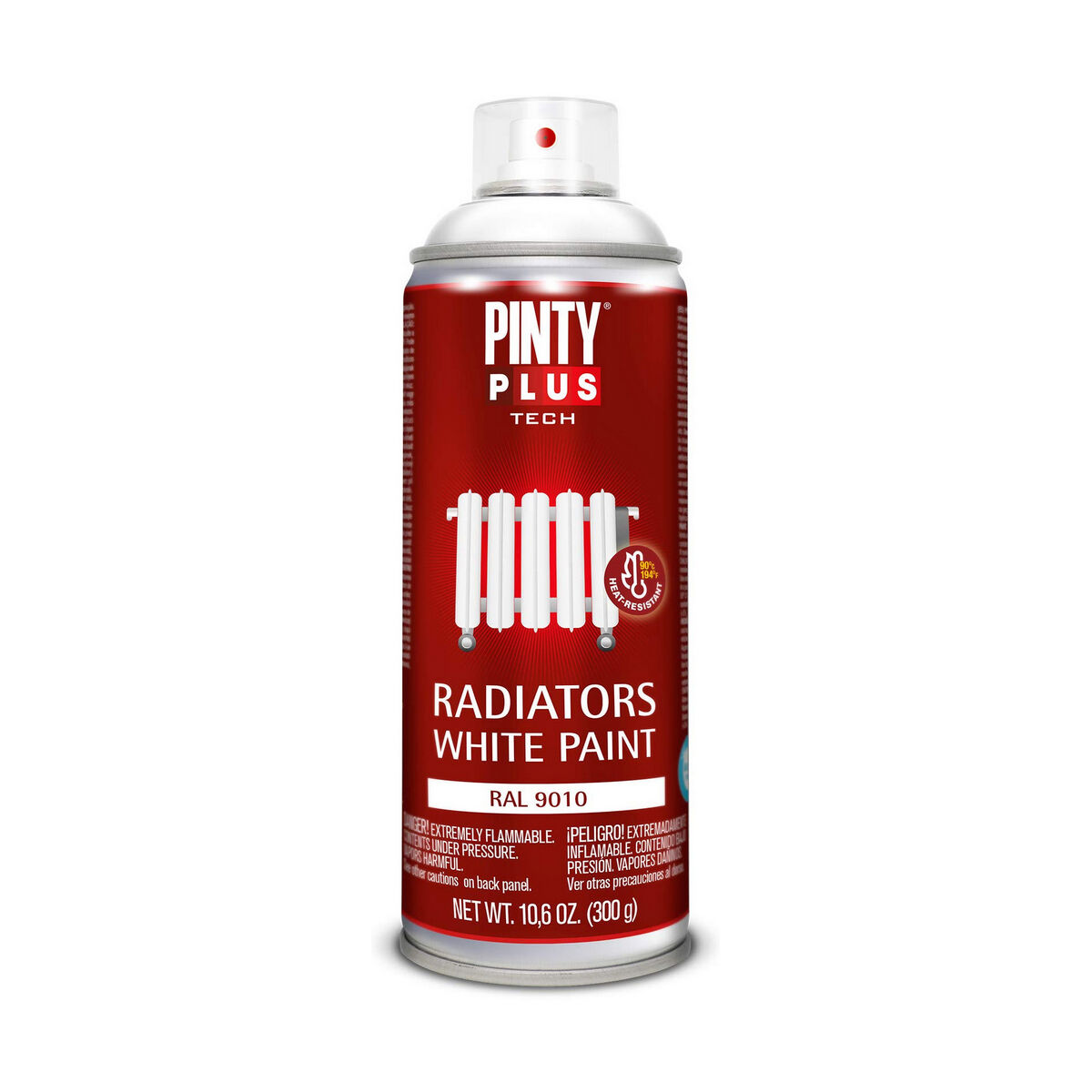 Vernice spray Pintyplus Tech RAL 9010 400 ml Radiatore Bianco 2 S7910581_0