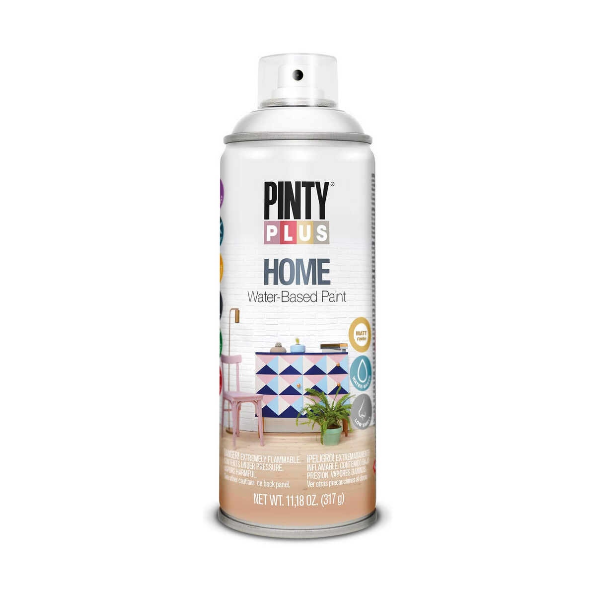 Vernice spray Pintyplus Home HM111 400 ml Neutral White 2 S7910596_0
