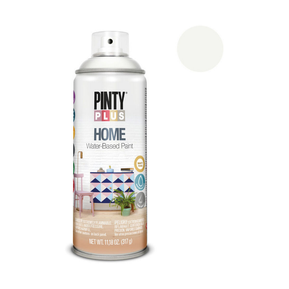 Vernice spray Pintyplus Home HM111 400 ml Neutral White 3 S7910596_1