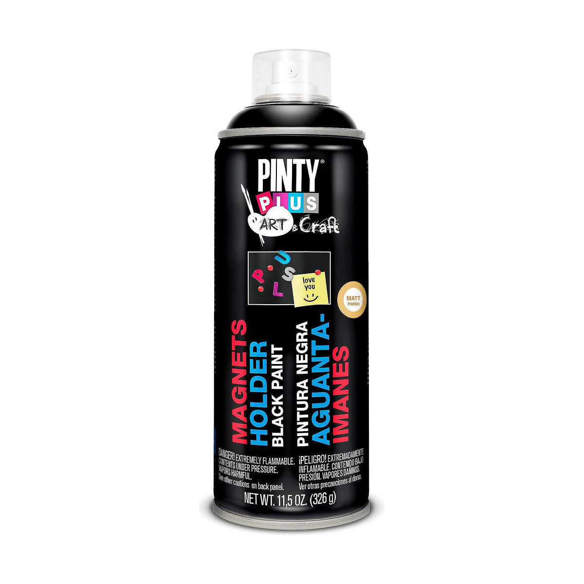 Vernice spray Pintyplus Art & Craft PI104 Nero Magnetica 2 S7903358_0
