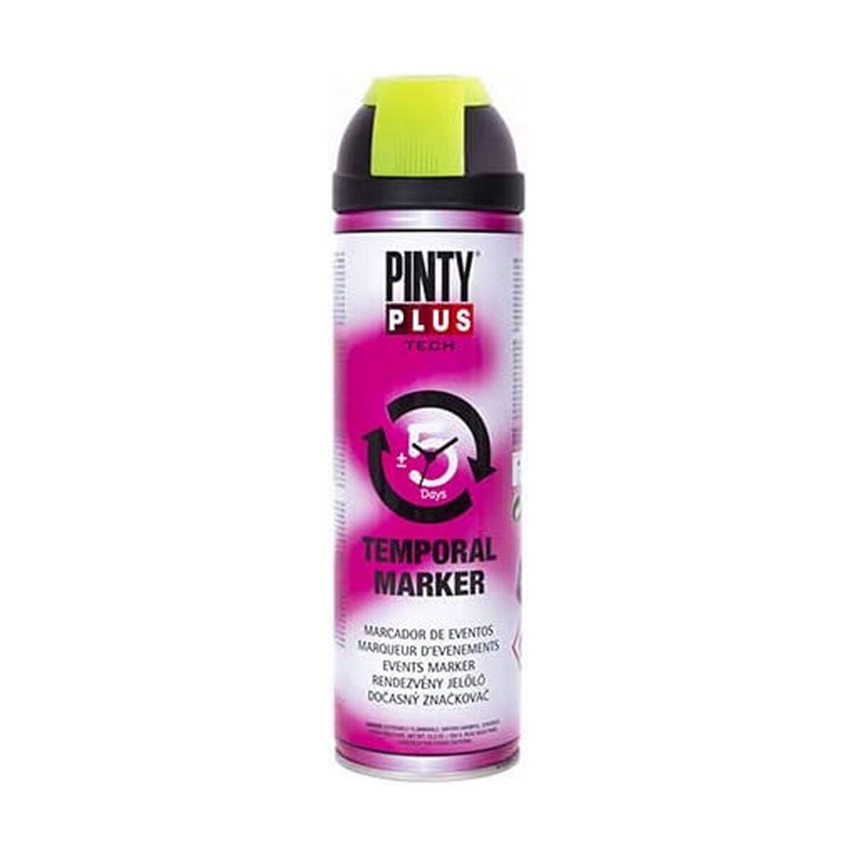 Vernice spray Pintyplus Tech T146 Temporaneo Giallo 500 ml 2 S7910611_0