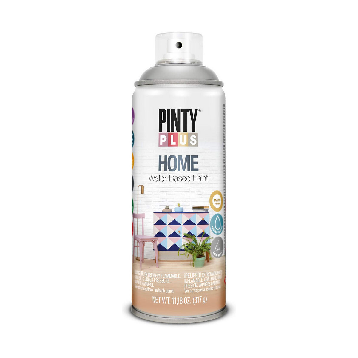 Vernice spray Pintyplus Home HM417 400 ml Rainy Grey 2 S7910616_0