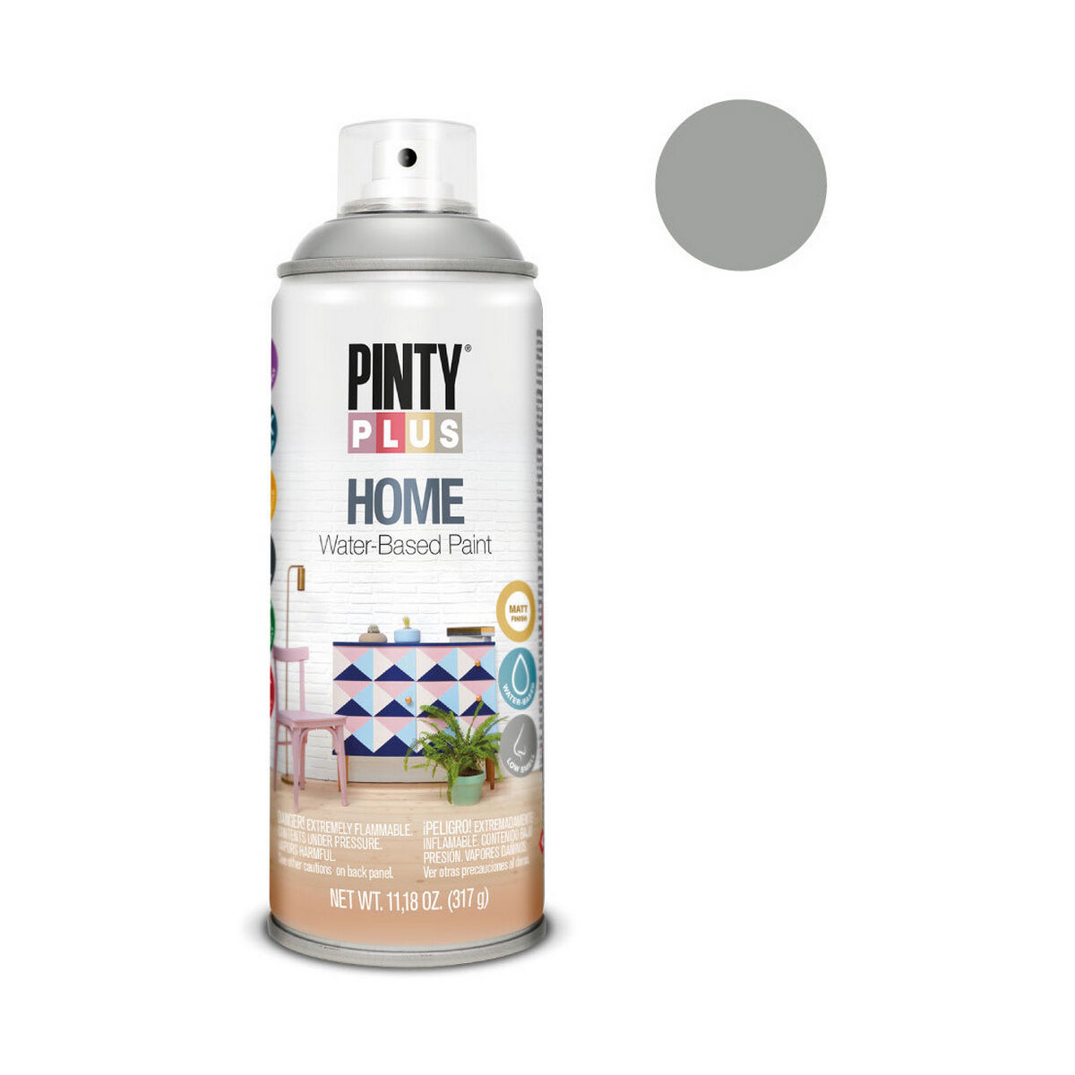 Vernice spray Pintyplus Home HM417 400 ml Rainy Grey 3 S7910616_1