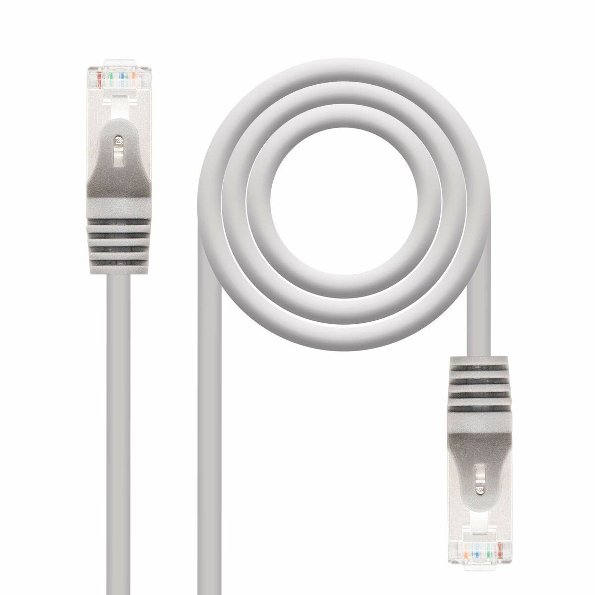 Cavo di Rete Rigido UTP Categoria 6 NANOCABLE 15m Cat6e Grigio 15 m 2 S9905109_0