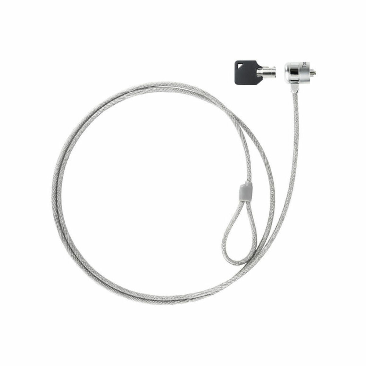 Cavo di Sicurezza TooQ TQCLKC0025 Portatile 1,5 m Argento 3 S5606470_1