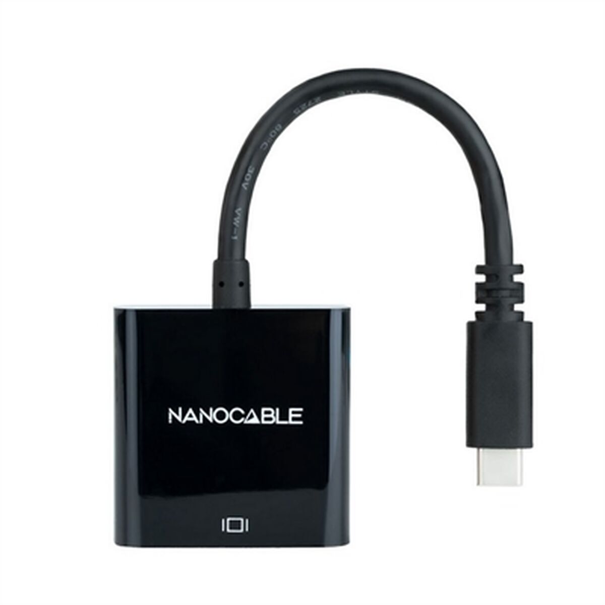 Adattatore USB-C con HDMI NANOCABLE 10.16.4102-BK Nero 4K Ultra HD (1 Unità) 2 S9904839_0