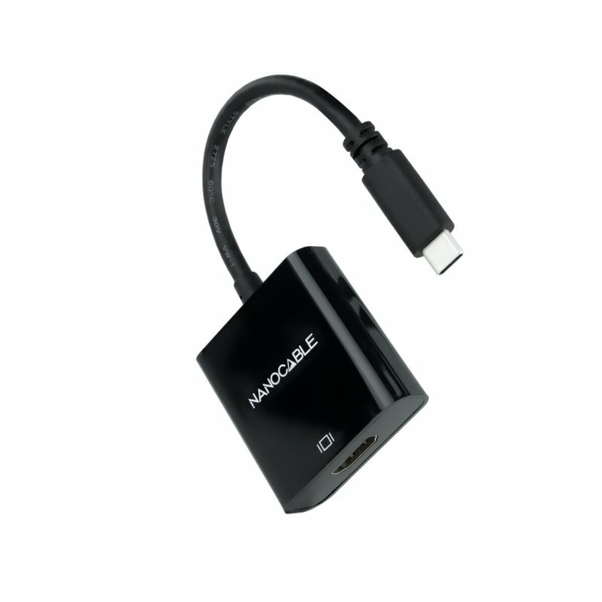 Adattatore USB-C con HDMI NANOCABLE 10.16.4102-BK Nero 4K Ultra HD (1 Unità) 3 S9904839_1