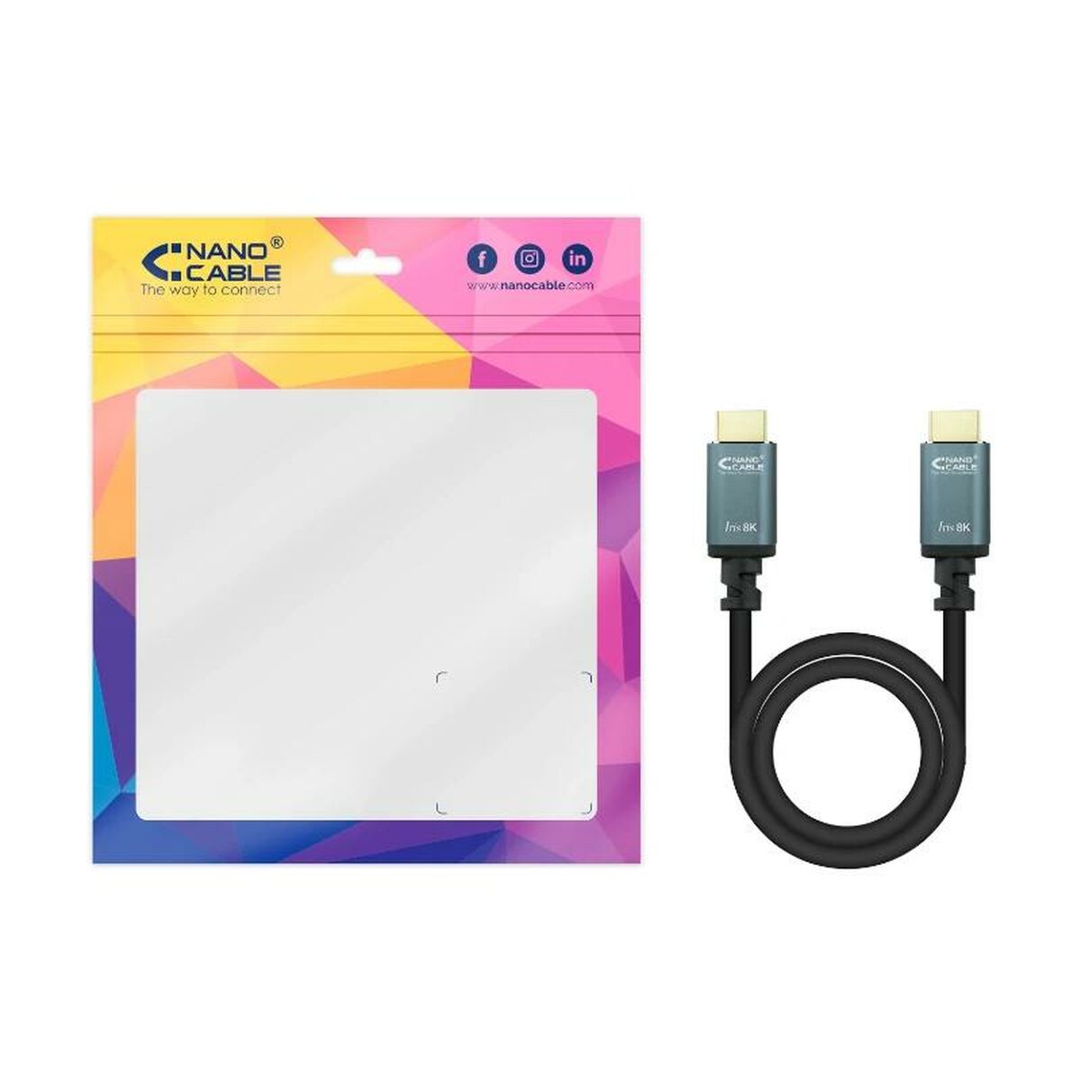 Cavo HDMI NANOCABLE 10.15.8005 Nero 5 m 5 S9905027_3