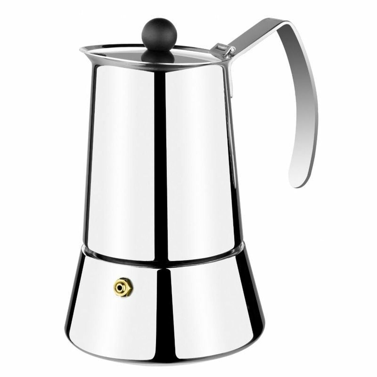 Caffettiera Italiana Monix M630004 Acciaio Argento 4 Tazze 2 S9904743_0