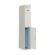 Armadietto Simon Rack Metallo Grigio chiaro 2 Compartimenti (180 x 30 x 50 cm) 1 S7904824_0