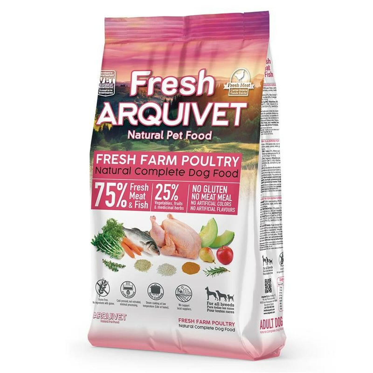 Io penso Arquivet Fresh Chicken and oceanic fish Adulto Pollo Pesce 2,5 kg 2 S9159467_0