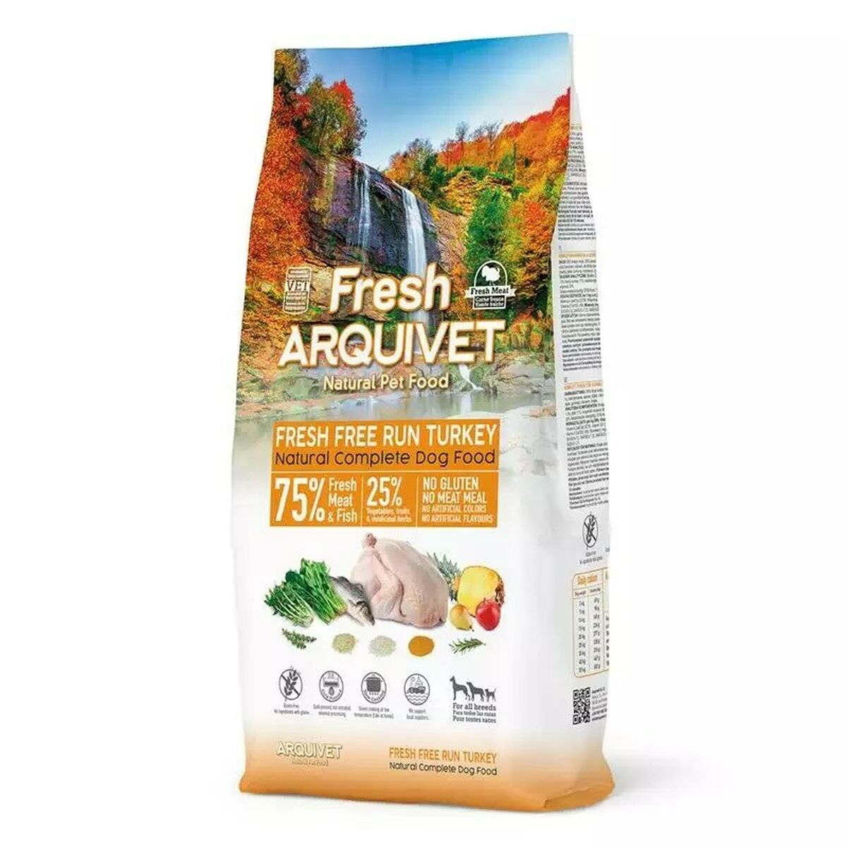 mangime Arquivet Fresh Turkey and fish Tacchino 10 kg 2 S9193557_0
