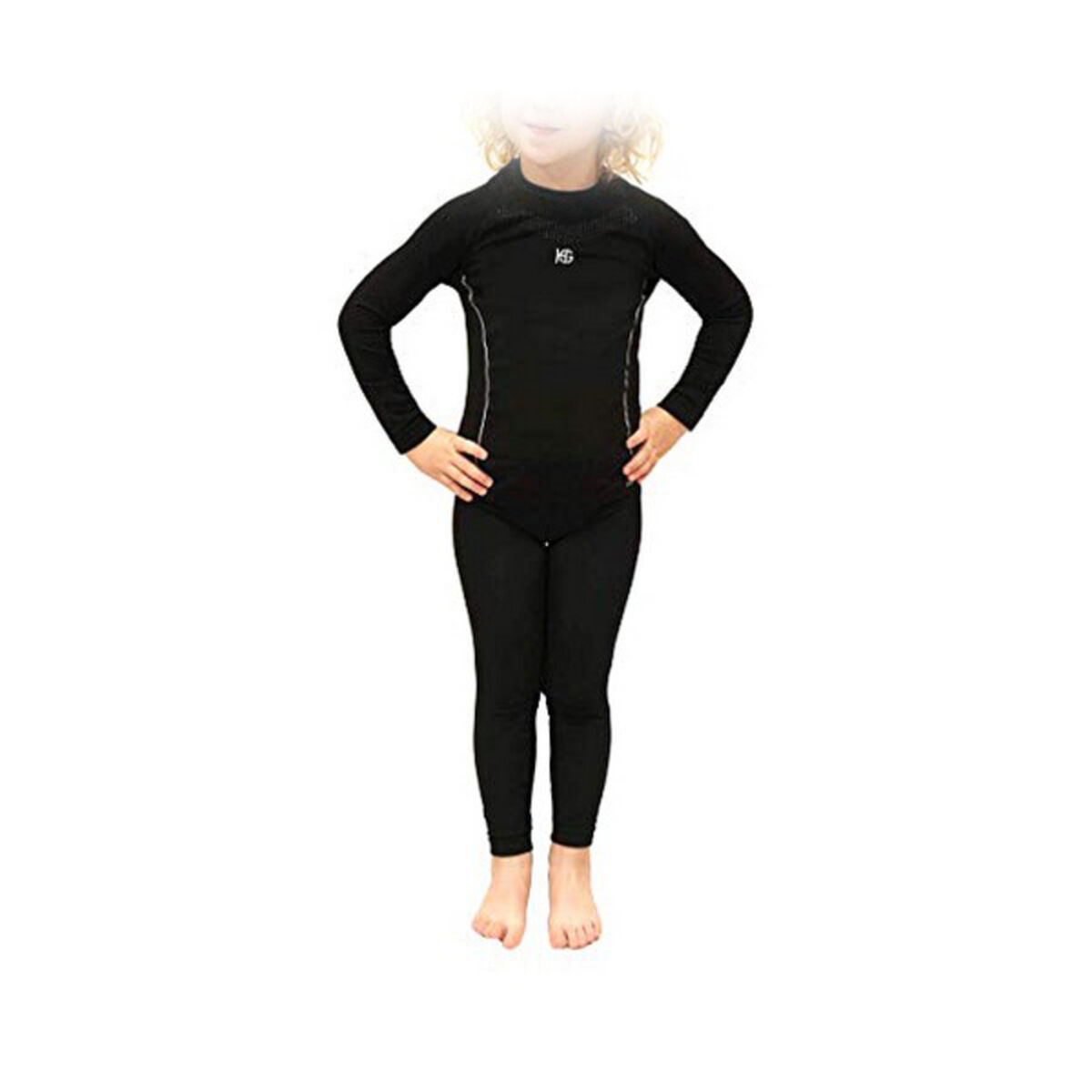 Maglia Termica da Bambini Sport Hg Hg-8090 Nero 2 S2007906_0