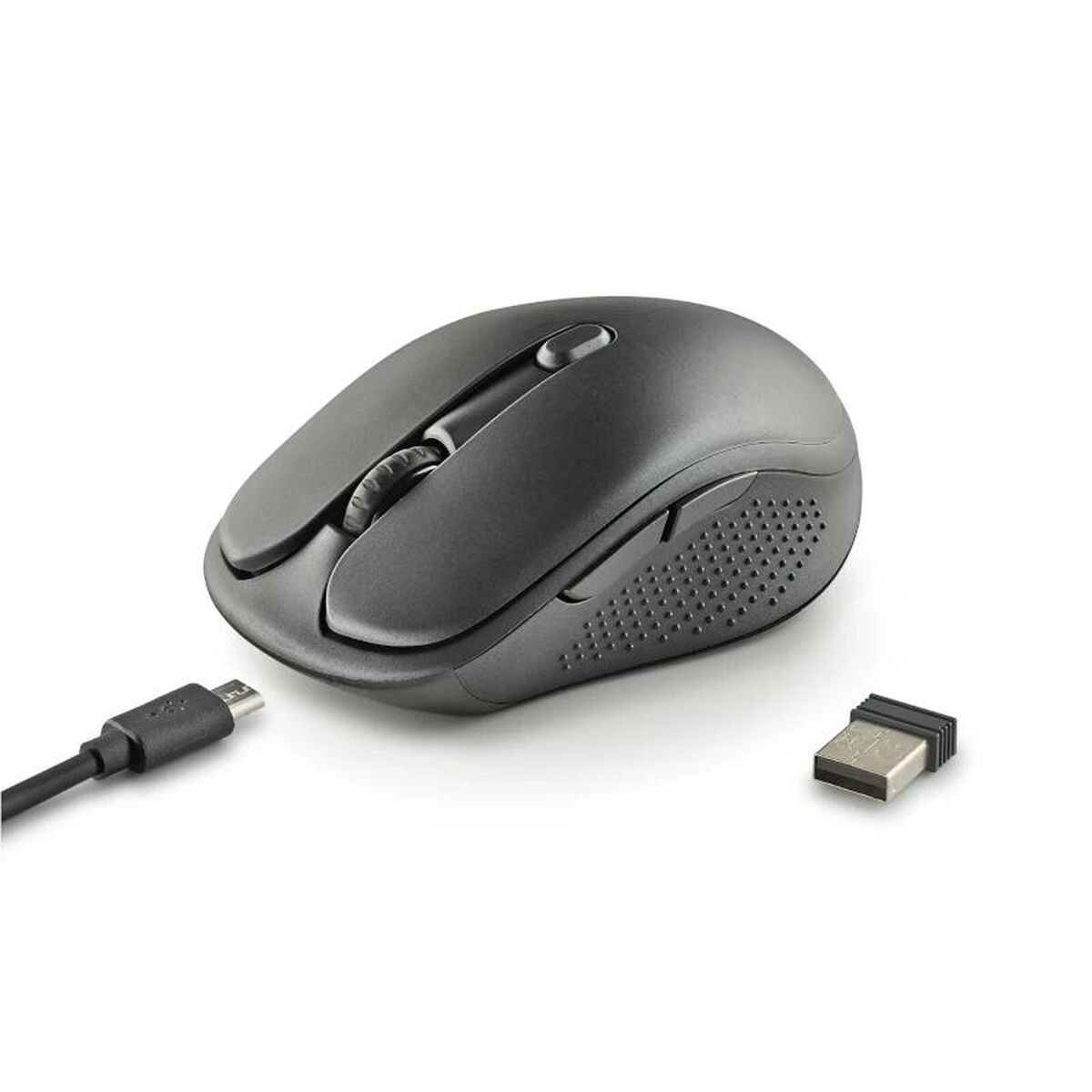 Mouse senza Fili NGS EVO RUST Nero 1600 dpi 3 S9905387_1