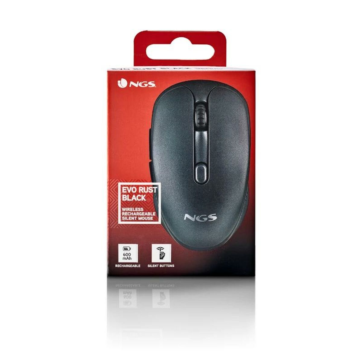 Mouse senza Fili NGS EVO RUST Nero 1600 dpi 5 S9905387_3