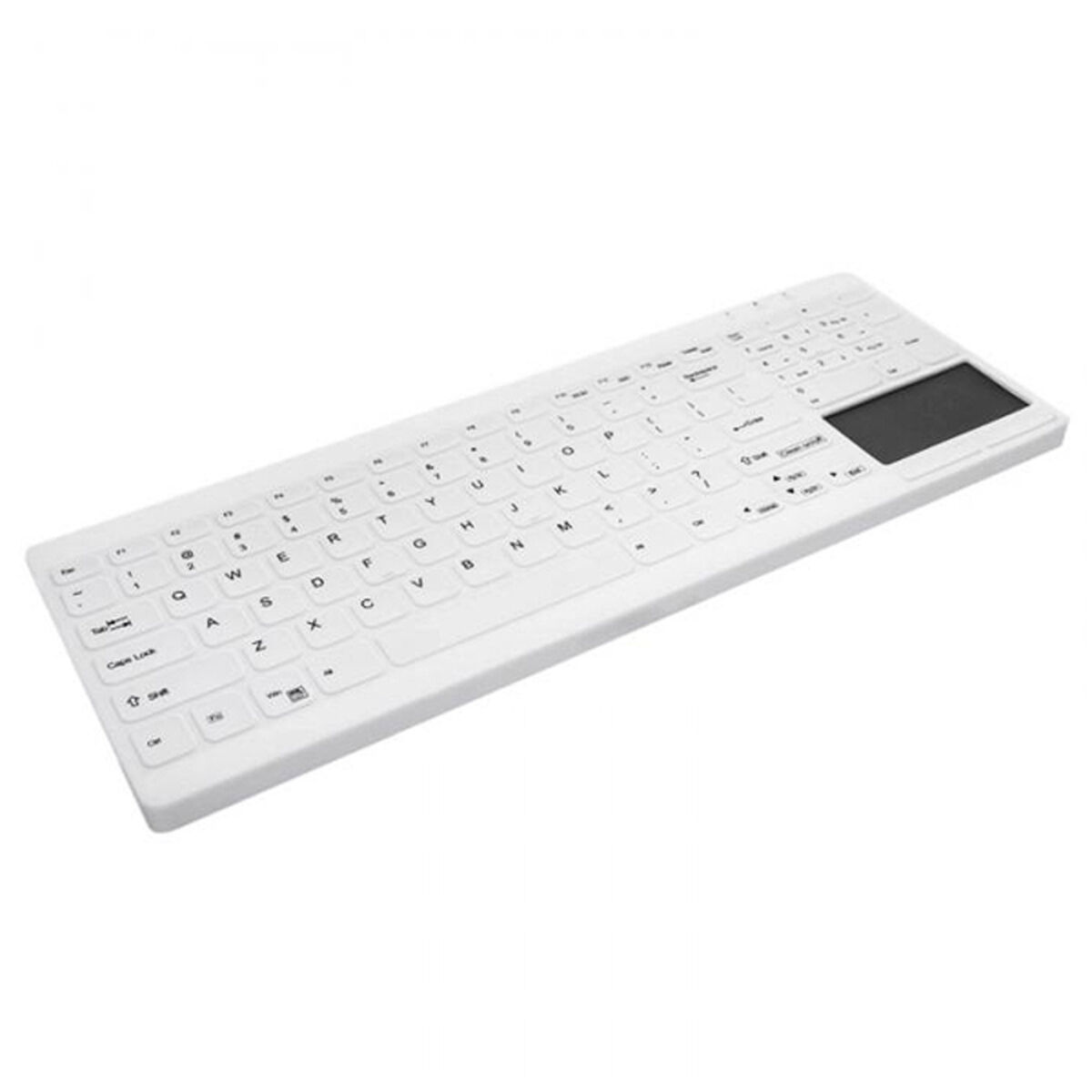 Tastiera Wireless Cherry AK-C7412F-GUS-W Bianco Qwerty in Spagnolo 2 S7794417_0
