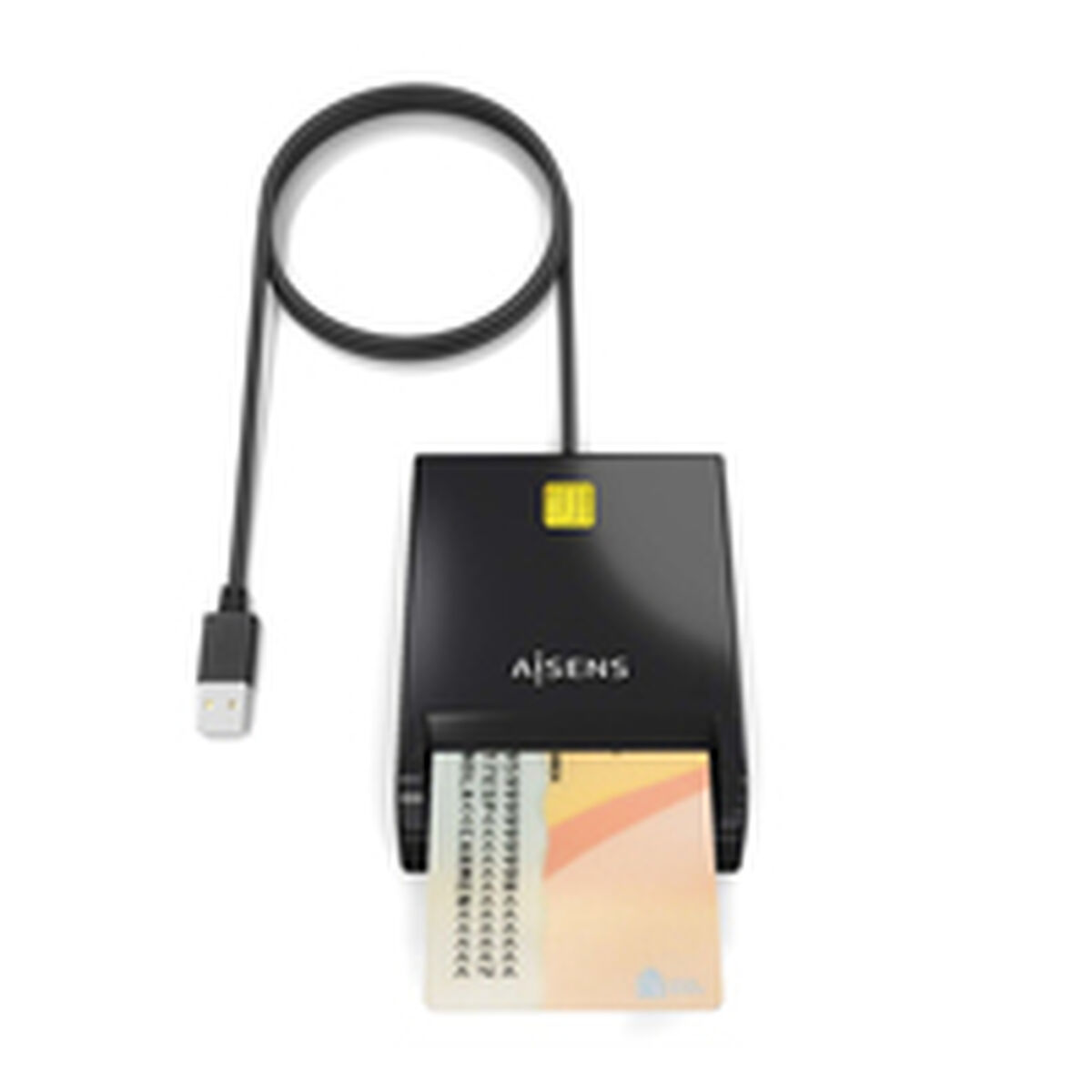 Lettore di Schede Esterno DNI Aisens ASCR-SN06-BK Nero 3 S9900972_1