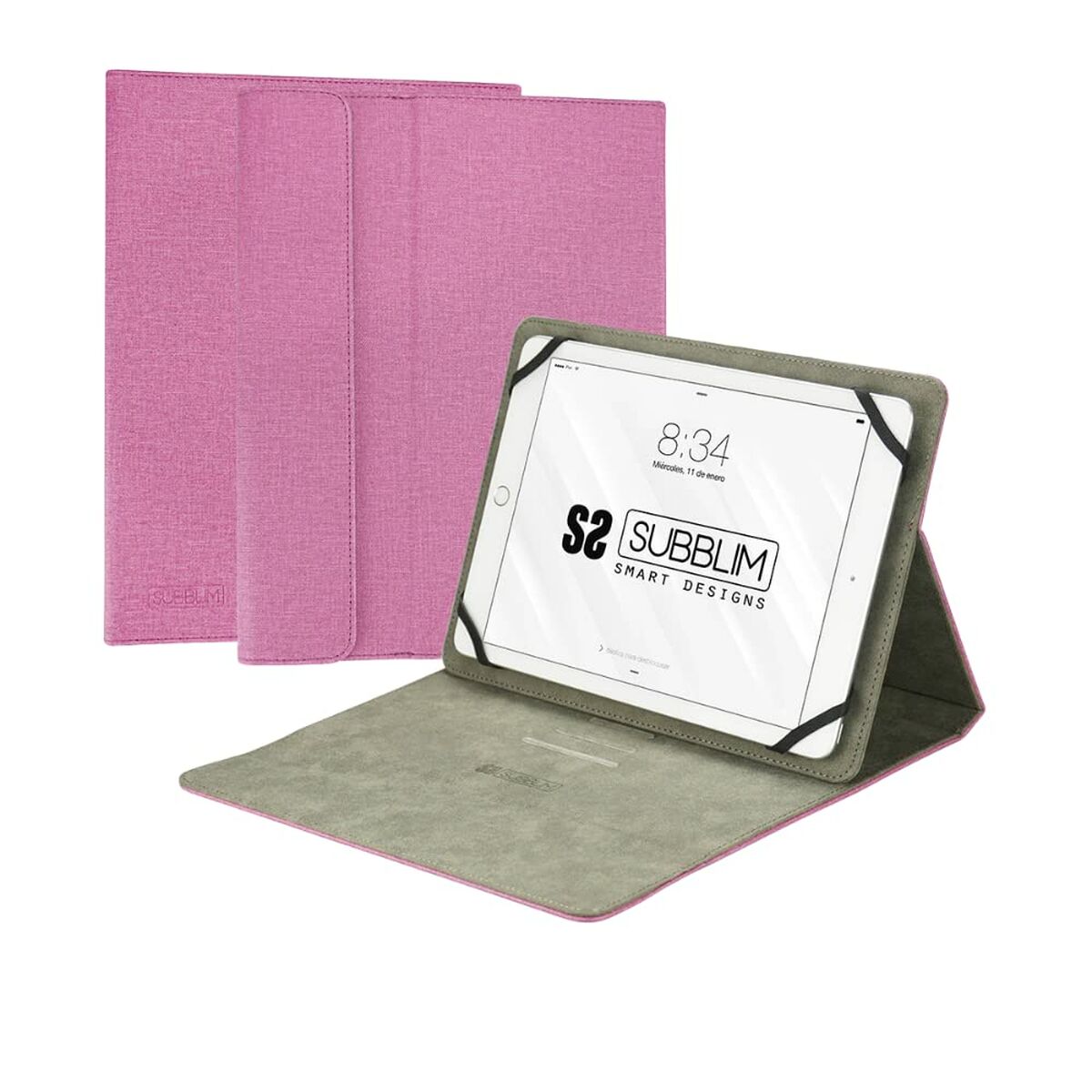 Custodia per Tablet Subblim SUB-CUT-1CT003 Rosa 2 S9906888_0