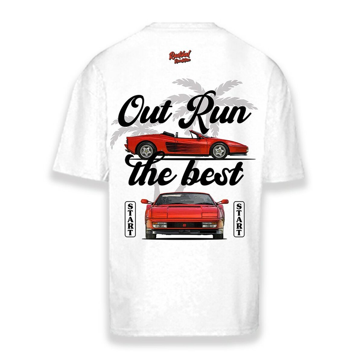 Maglia a Maniche Corte Uomo RADIKAL OUT RUN Bianco S 3 S37115597_1