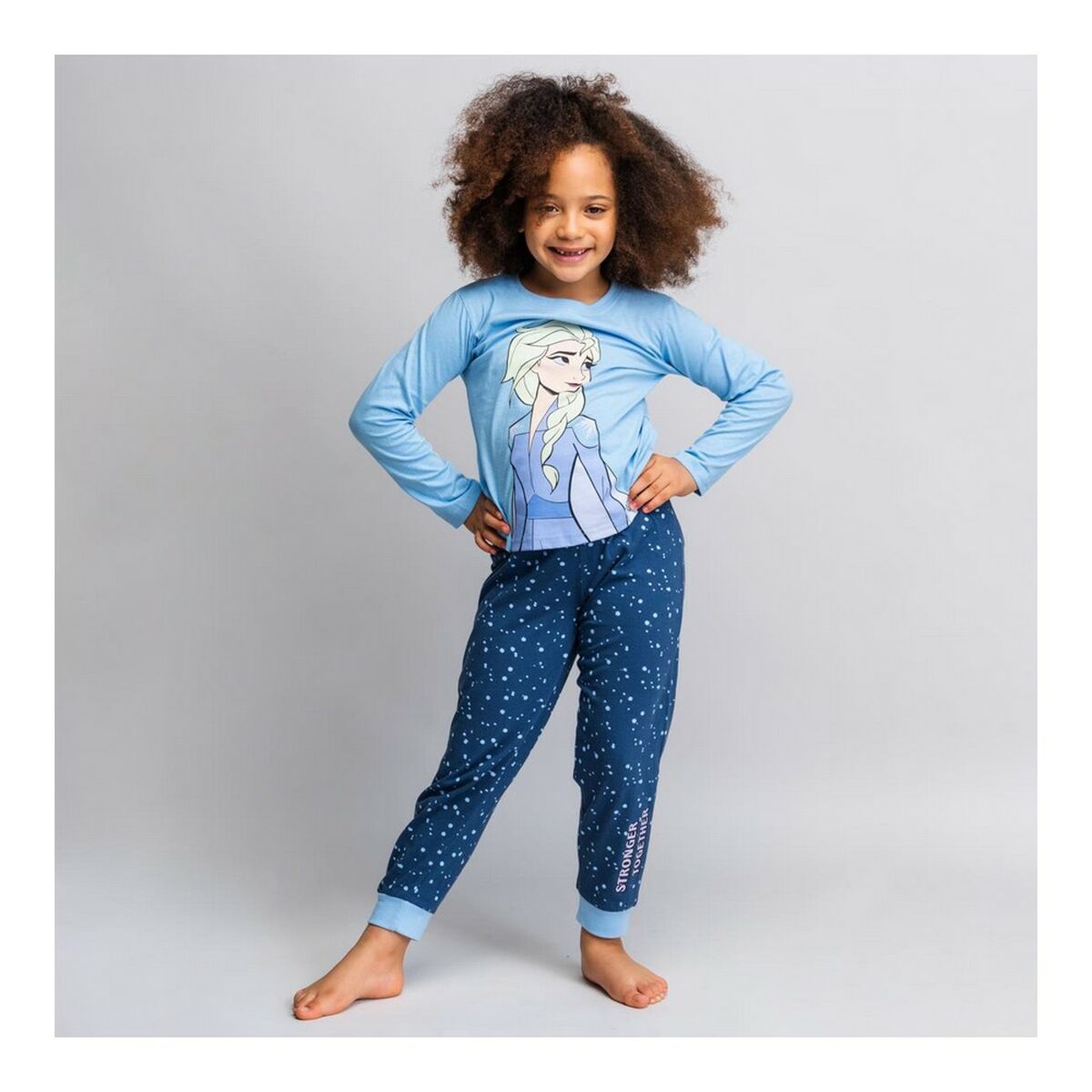 Pigiama Per bambini Frozen Azzurro Chiaro 9 S0727514_7